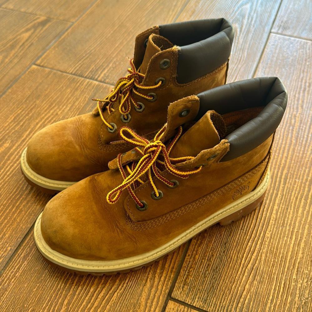 Youth size 1 Timberland Boots